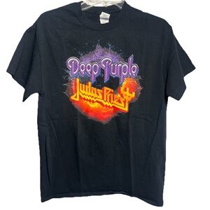 Deep Purple / Judas Priest 2018 Tour T-Shirt Size Medium